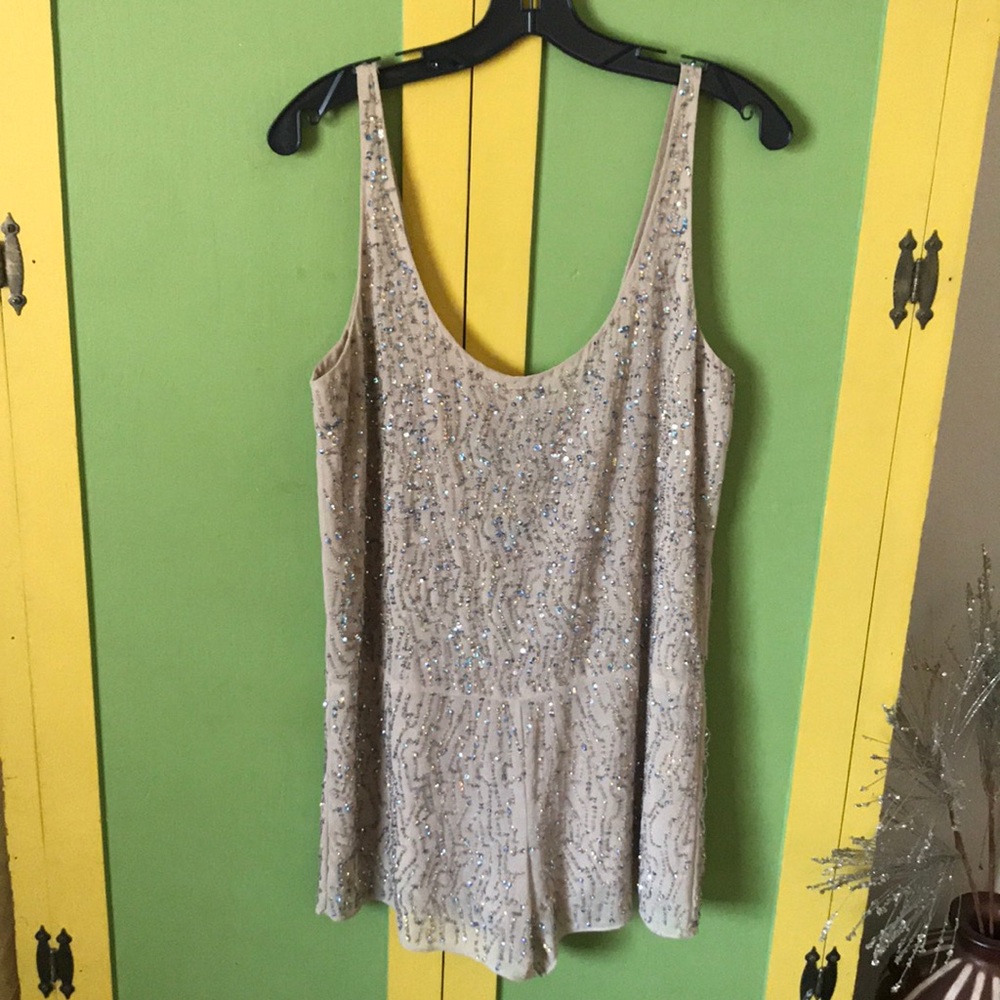 Zara Sequin Romper